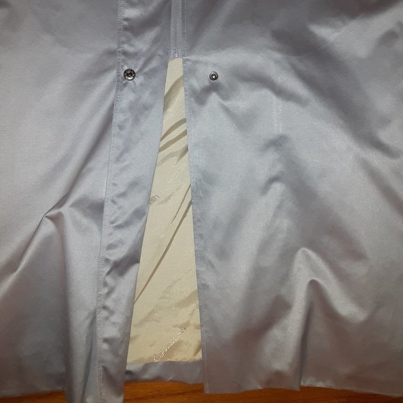 Calvin Klein light grey trench coat size 10 - Picture 9 of 9